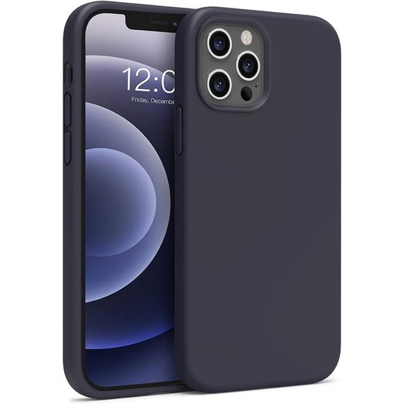 Silicone Case for iPhone 12 & iPhone 12 Pro - Picture 1 of 7